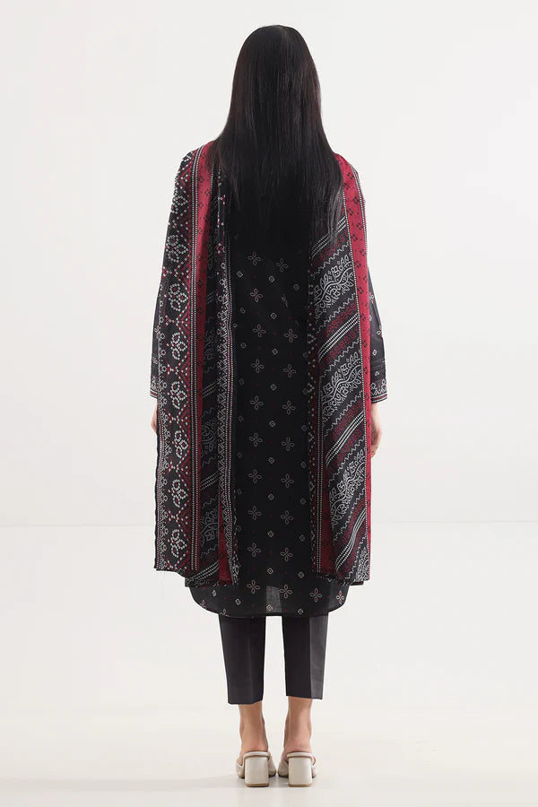 Unstitched Printed Lawn 3 Piece