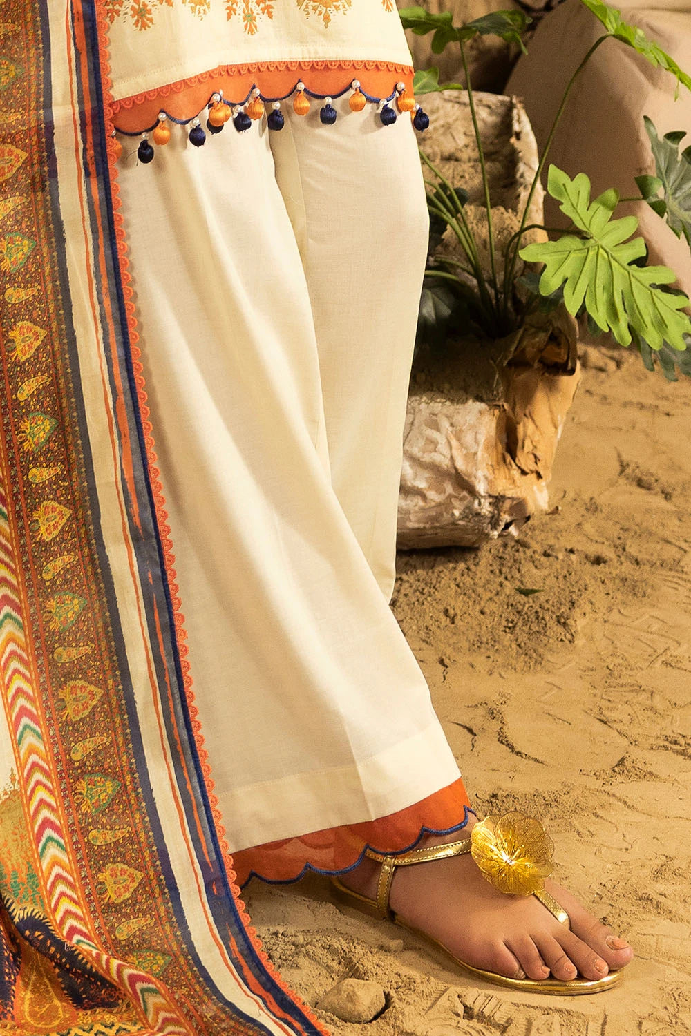 3 Piece Unstitched Printed Lawn Suit
