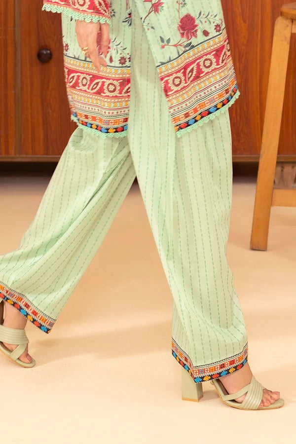 3 Piece Unstitched Printed Lawn Suit