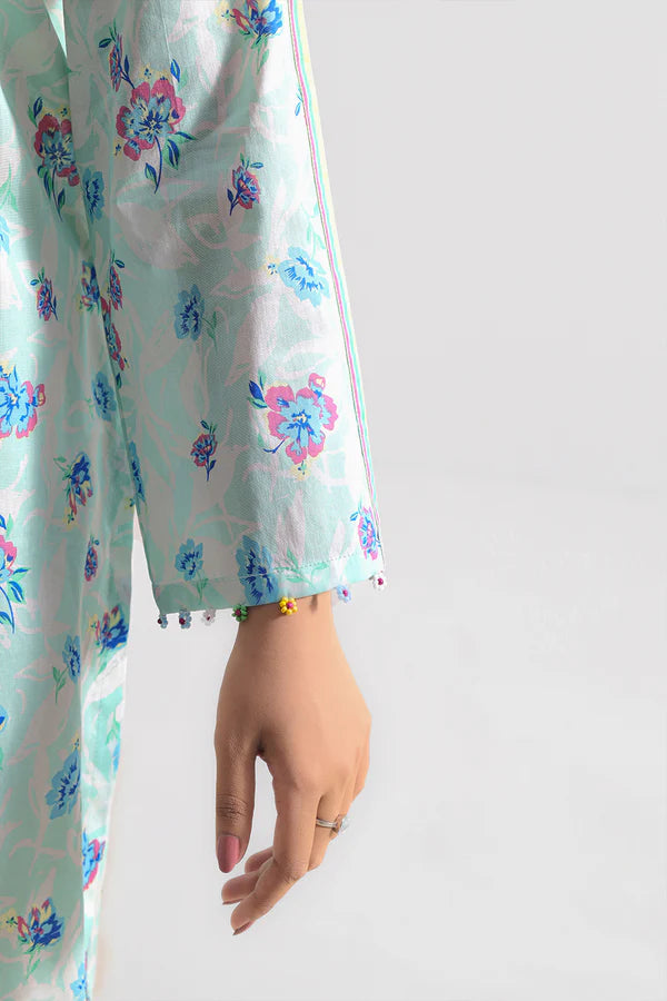 Unstitched Printed Lawn 3 Piece