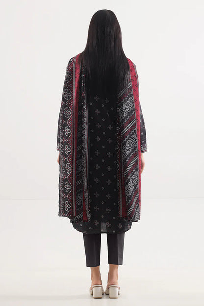 Unstitched Printed Lawn 3 Piece
