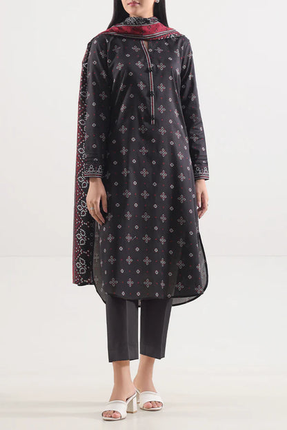 Unstitched Printed Lawn 3 Piece