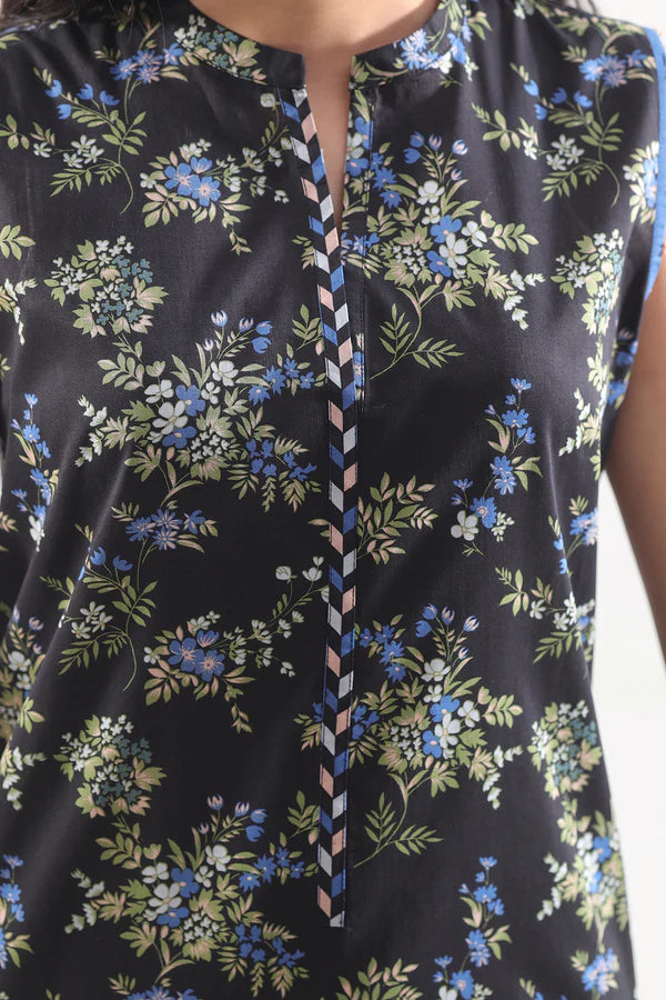 Unstitched Printed Lawn 3 Piece