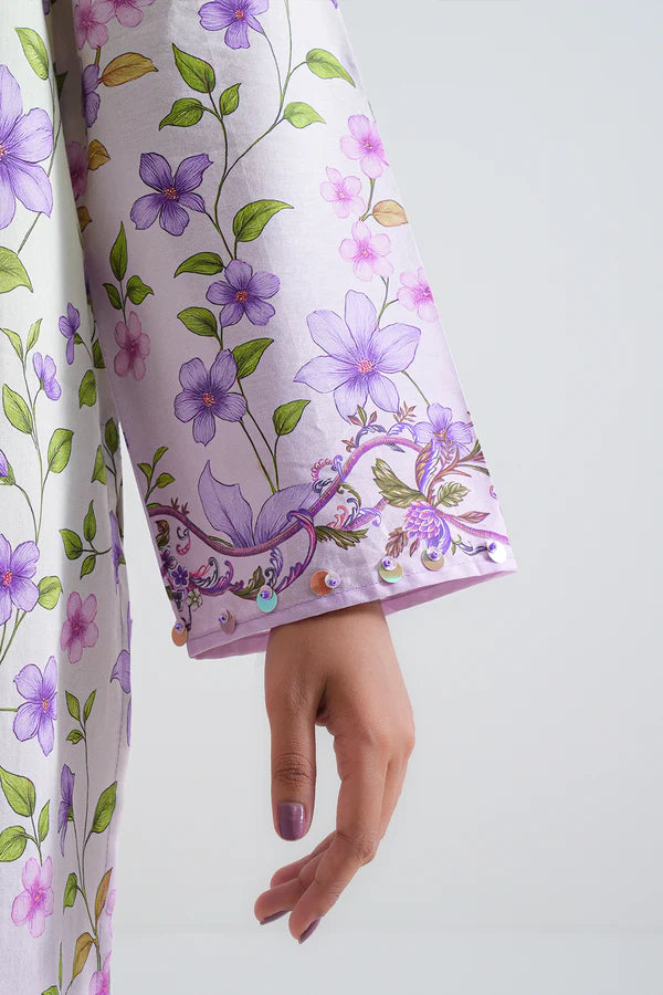 Unstitched Printed Lawn 3 Piece